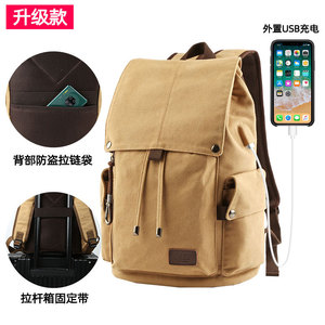 Sac à dos scolaire au design simple et personnalisé avec poches pour les affaires et les voyages - Product Image 5