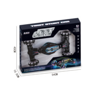 Voiture RC HTL 2.4G à commande gestuelle, voiture de cascade à torsion et distorsion, rotation à 360° double face, voiture jouet à conduite latérale pour enfants et adultes