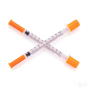 Jeringa de <span class=keywords><strong>Insulina</strong></span> U-100 de 0.3, <span class=keywords><strong>0.5</strong></span> y 1 ml/cc con Aguja de 29G, 30G y 31G, Caja de Empaque Individual de 100 Unidades, Cuidado de Mascotas - Product Image 3