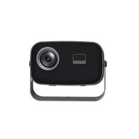 Proyektor Mini Android 4K HT12Pro Baru, Dapat Diputar 180 Derajat, Portabel, Profesional, untuk Game dan Video, Cocok untuk Home Theater