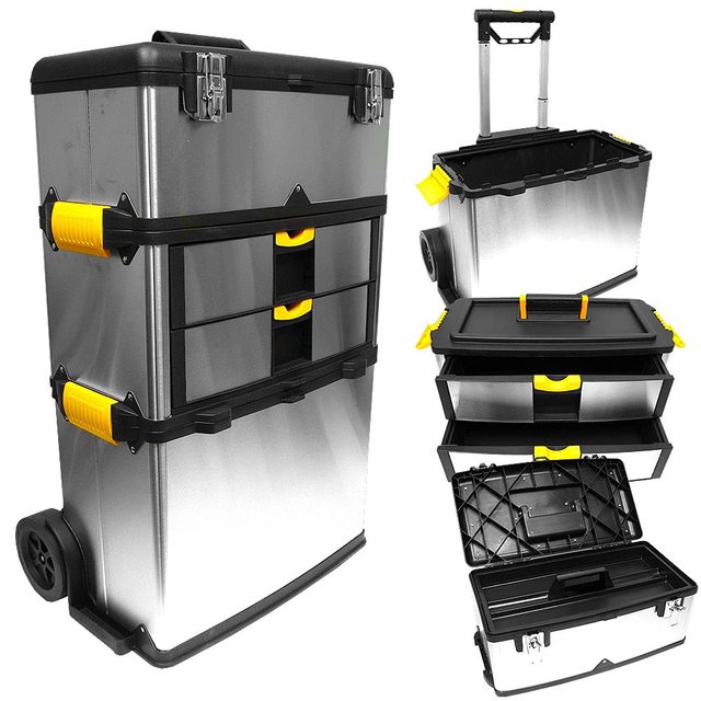 Factory Wholesale Custom Logo Plastic Toolbox Portable Hardware Packaging Tool Box Case Special Bag