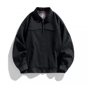 Veste de baseball décontractée courte et ample tendance de marque américaine rétro pour hommes, vêtements de travail automne-hiver 2025 - Product Image 5