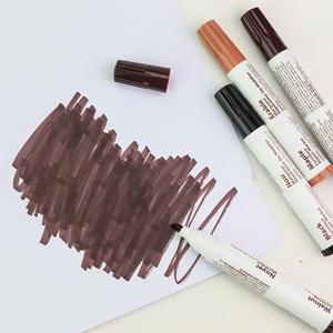 Ensemble de 17 pièces 8 couleurs gris <span class=keywords><strong>blanc</strong></span> rayure meubles en bois porte plancher <span class=keywords><strong>retouche</strong></span> réparation <span class=keywords><strong>peinture</strong></span> Crayon marqueur tissu permanent 6mm - Product Image 4