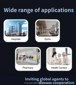 Balance de composition corporelle DHM-800C à 8 électrodes avec précision de 0,1 kg, écran tactile LCD de 24 pouces, mises à niveau du système gratuites incluses - Product Image 3