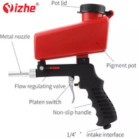 Mini sablage pneumatique portatif, pistolet de sablage, appareil de sablage, machine de sablage, outil de polissage par pulvérisation