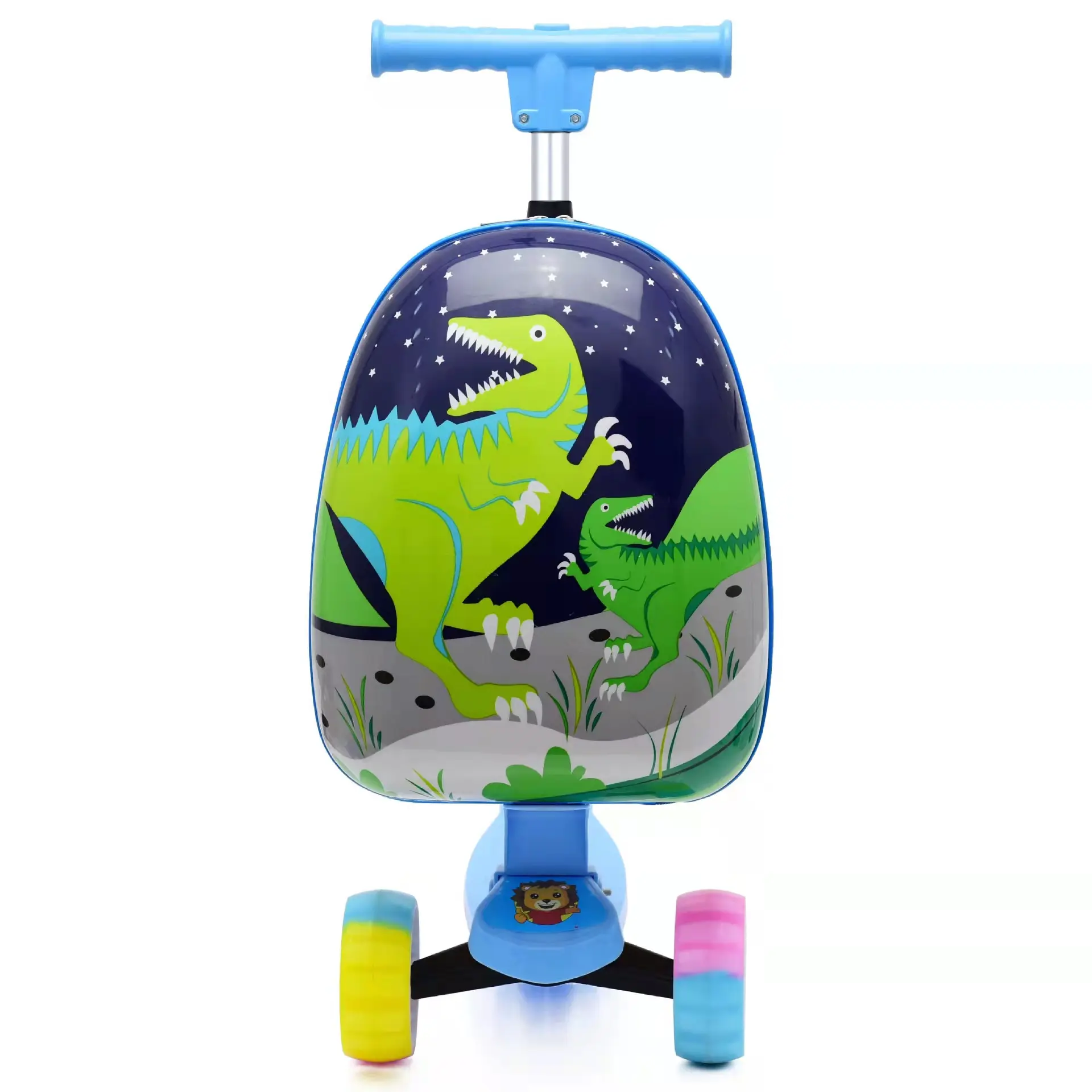 Оптовая продажа, многофункциональный детский складной дышащий рюкзак, скутер для школы для мальчиков и девочек