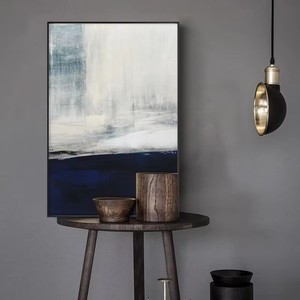 <span class=keywords><strong>TOPART</strong></span> Ta24-W13176 Tableau abstrait de luxe personnalisé avec cadre doré, impression numérique sur toile aquarelle encadrée, peinture écologique - Product Image 1