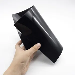 OCAN Fabriklieferung hochwertige nette matte glänzende schwarze PVC-Blätter zum Preis