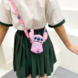 Tas Selempang Anak Lucu Motif Stitch, Dompet Koin Kartun dengan Tempat Penyimpanan, Unisex untuk Anak Perempuan - Product Image 6