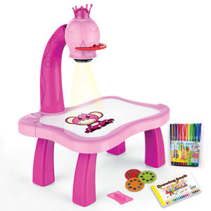 儿童投影绘画玩具写字板儿童多功能夜光书写投影画垫 - Product Image 1