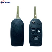 Coque de clé pliable de bonne qualité pour clé de voiture V-olvo