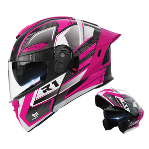 Cascos Modulares ABS con Diseño Moderno 3C Dot, Cascos de Motocicleta para Niñas, <span class=keywords><strong>Casco</strong></span> de Motocicleta con Certificación Dot - Product Image 3