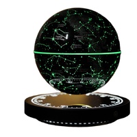 Lámpara LED Flotante Magnética Moderna de ABS con Efecto Estrellado RGB, Recargable, Control Táctil, 14cm, para Dormitorio, Gran Venta HCNT