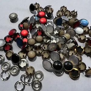 Usine vente en gros de perles broche bouton-pression pour vêtements bouton-pression broche bouton-pression