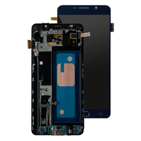 Écran LCD de Téléphone Mobile pour Samsung Galaxy Note 4 5 7 8 9 10 avec Écran Tactile et Cadre