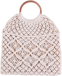 Organizzatore di borse estive in tessuto classico da <span class=keywords><strong>donna</strong></span> grande <span class=keywords><strong>borsa</strong></span> Tote da spiaggia con chiusura aperta a tracolla pieghevole - Product Image 2