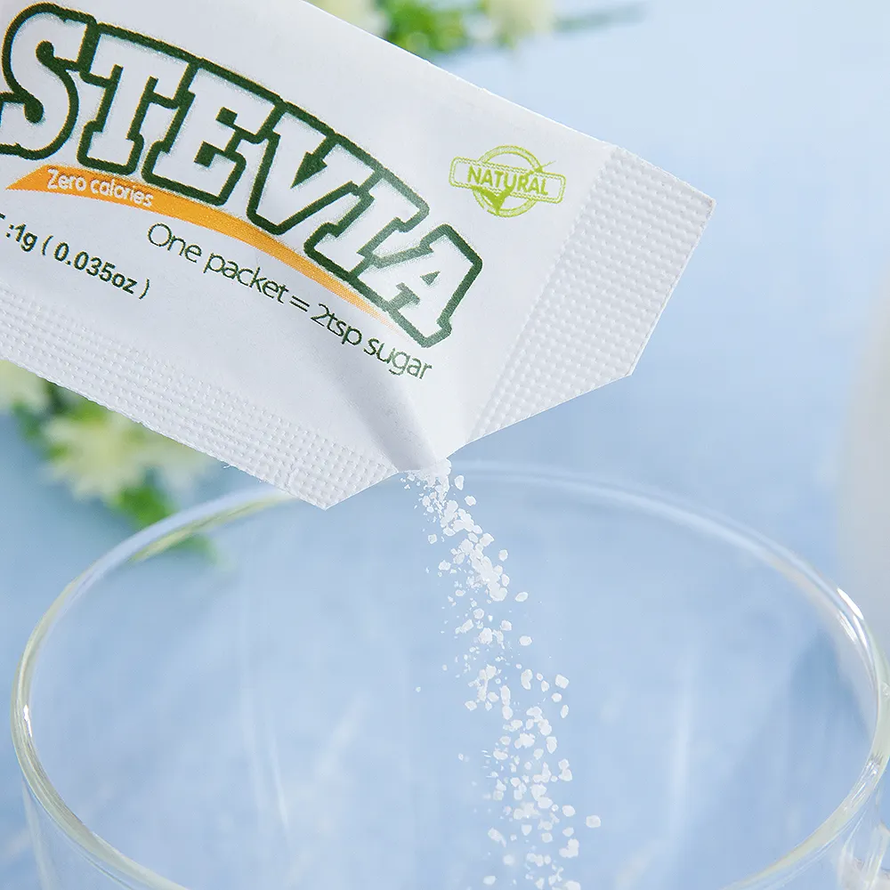 Suiker Gratis Zoetstof Stevia Zakje Groothandel 0 Calorie Stevia Erythritol Zoetstof Zakje