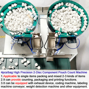 <span class=keywords><strong>Machines</strong></span> de scellage automatiques multifonctionnelles pour plastique 4 pcs/sac Petit sac Comptage Emballage Roue directionnelle Roulette Papier Pochette - Product Image 3