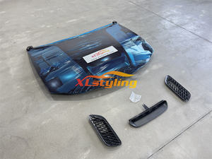 XLstyling accessori auto conversione cofano cofano in alluminio per caricabatteria 2015 + SRT Redeye stile - Product Image 4