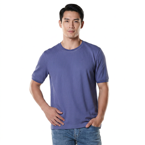 T-shirt graphique pour homme 100% coton, col rond, manches courtes, streetwear décontracté, fournisseur en gros OEM - Product Image 1