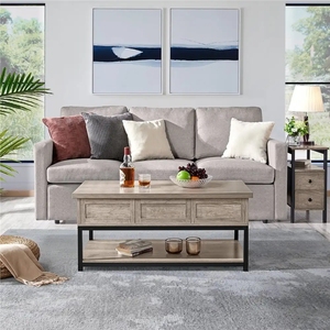 Bàn cà phê thủy tinh màu trắng quá khổ đương đại với ghế đẩu - Product Image 4