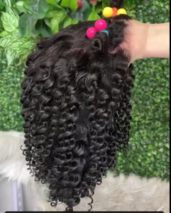 <span class=keywords><strong>Parrucca</strong></span> Corta con Frontale in Pizzo, Capelli Umani Allineati alla Cuticola, Pre-Pizzicata, <span class=keywords><strong>per</strong></span> Ragazze e Giovani Donne, <span class=keywords><strong>per</strong></span> Donne Bianche e Nere - Product Image 6