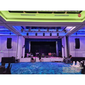 Dual 10-Inch <strong>2</strong>-<strong>Way</strong> 1600W RMS Passive <strong>Line</strong> <strong>Array</strong> Speakers Professional Stage Audio Outdoor Speakers - Product Image 2