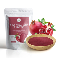 AMULYN Poudre de fruit de grenade 100% soluble dans l'eau, Vitamine C de qualité alimentaire, pour boissons, jus, smoothies, boisson fonctionnelle, OEM