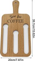 Organisateur de rangement pour 14 dosettes de café, pour accessoires de bar à café, comptoir de cuisine