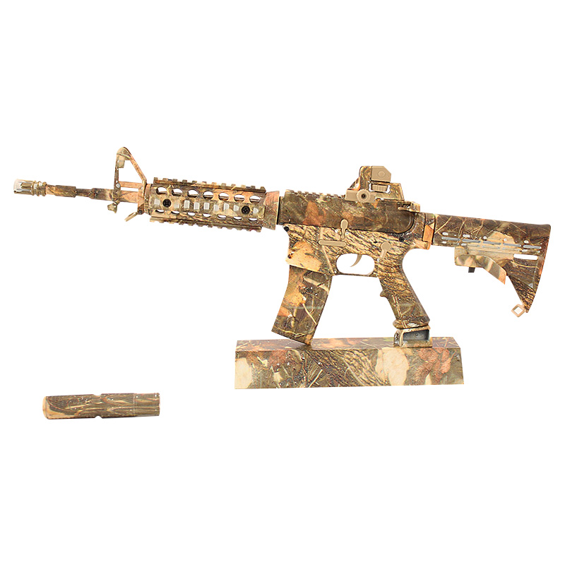 精巧1/3スケール　ミニチュア模型　AR15 M4 TG Miniature AR15 Toy 1:3 Scale of M4A1 Rifle Display Stand