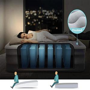 Matelas Gonflable Floqué Spring Of The Century, Taille Simple, avec Pèse-Personnes Électrique Intégré, Blanc Grisâtre, Lit d'Appoint pour la Maison - Product Image 2