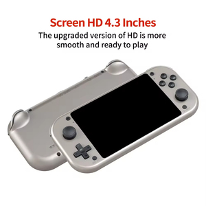 Console de Jeu Vidéo Portable P M17 Système Linux Open Source Écran IPS 4,3 Pouces Lecteur de <span class=keywords><strong>Jeux</strong></span> Vidéo de Poche 64 Go Cadeau - Product Image 2