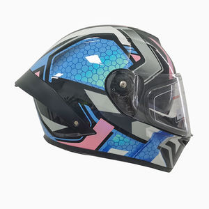 <span class=keywords><strong>Casque</strong></span> modulaire Hot Seller Full Face Flip Design Dual Sunglasses <span class=keywords><strong>Iron</strong></span> Men Cascos Motos Chinos Motorcycles Helmet - Product Image 6