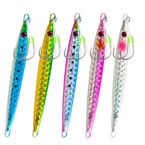 Señuelo de pesca de fondo de 120g para jigging, cebo para pesca en el mar de macarela, pulpo y pargo rojo, de hundimiento rápido y que brilla en la oscuridad - Product Image 1
