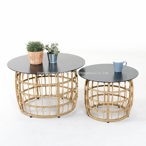 Conjunto de Muebles de Jardín de Mimbre Tejido Abierto para Exteriores, Venta al por Mayor - Product Image 3