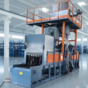 Máquina de Granallado Tipo Cinta Metálica CE Special Yu Fei con Motor PLC VFD para Plantas de Fundición a Presión - Patentada - Product Image 1