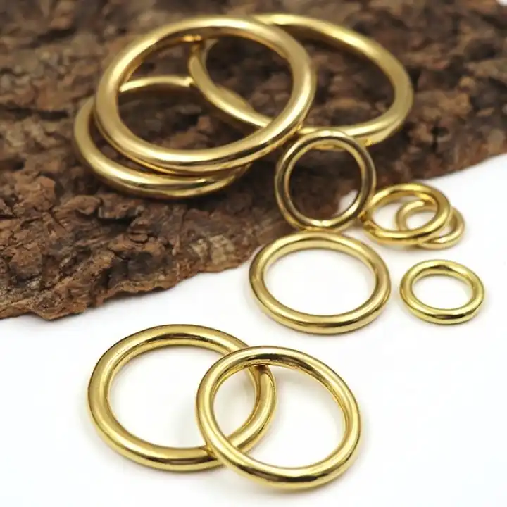 3-Dhatu Metal Ring Silver-Brass-Copper Band Twist For Unisex Wear