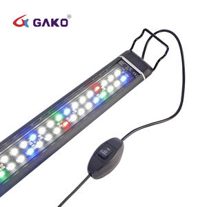 수족관 알루미늄 케이스 어항 후드 라이트용 GAKO IPL-50 라이트, 산호 어항용 2 채널 조광기 타이밍 기능 - Product Image 1