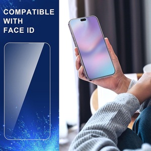 กระจกนิรภัยแบบโค้ง 3 มิติ พรีเมียม สำหรับ <span class=keywords><strong>iPhone</strong></span> 18 17 <span class=keywords><strong>Pro</strong></span> Max 17e 16 15 Plus 14 <span class=keywords><strong>Pro</strong></span> 13 12 <span class=keywords><strong>Pro</strong></span> 11 Xr 7 8 Plus ฟิล์มกันรอยหน้าจอ - Product Image 4