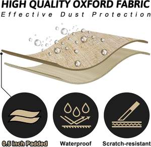 Étui de guitare en toile personnalisé, échantillon gratuit, pour guitare acoustique et classique, avec poignée supérieure et double sangle d'épaule - Product Image 4