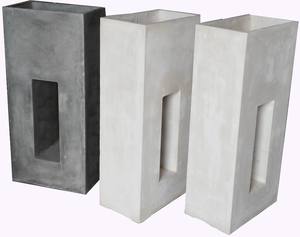 शीसे रेशा बागान मालिक बॉक्स उद्यान फूल बर्तन सीमेंट बर्तन - Product Image 6