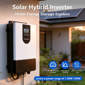 Système solaire hybride 5kW 10kW hors réseau, directement de l'usine, pour usage résidentiel et commercial HZ-SYP, haute efficacité, fonctionne à 1,5K. - Product Image 1
