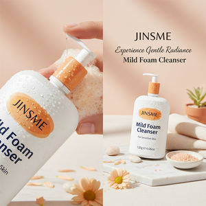 Nettoyant visage en crème douce OEM/ODM, glycérine, vitamine B5 E, hydratant, apaisant, peau sensible, parfum personnalisé, marque privée - Product Image 5