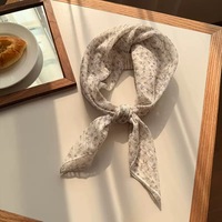 Nouveau Foulard Carré en Popeline de Coton pour Femme 2026 – Bandanas Tendance à Faible MOQ, Personnalisables, ou Mouchoirs pour Dames