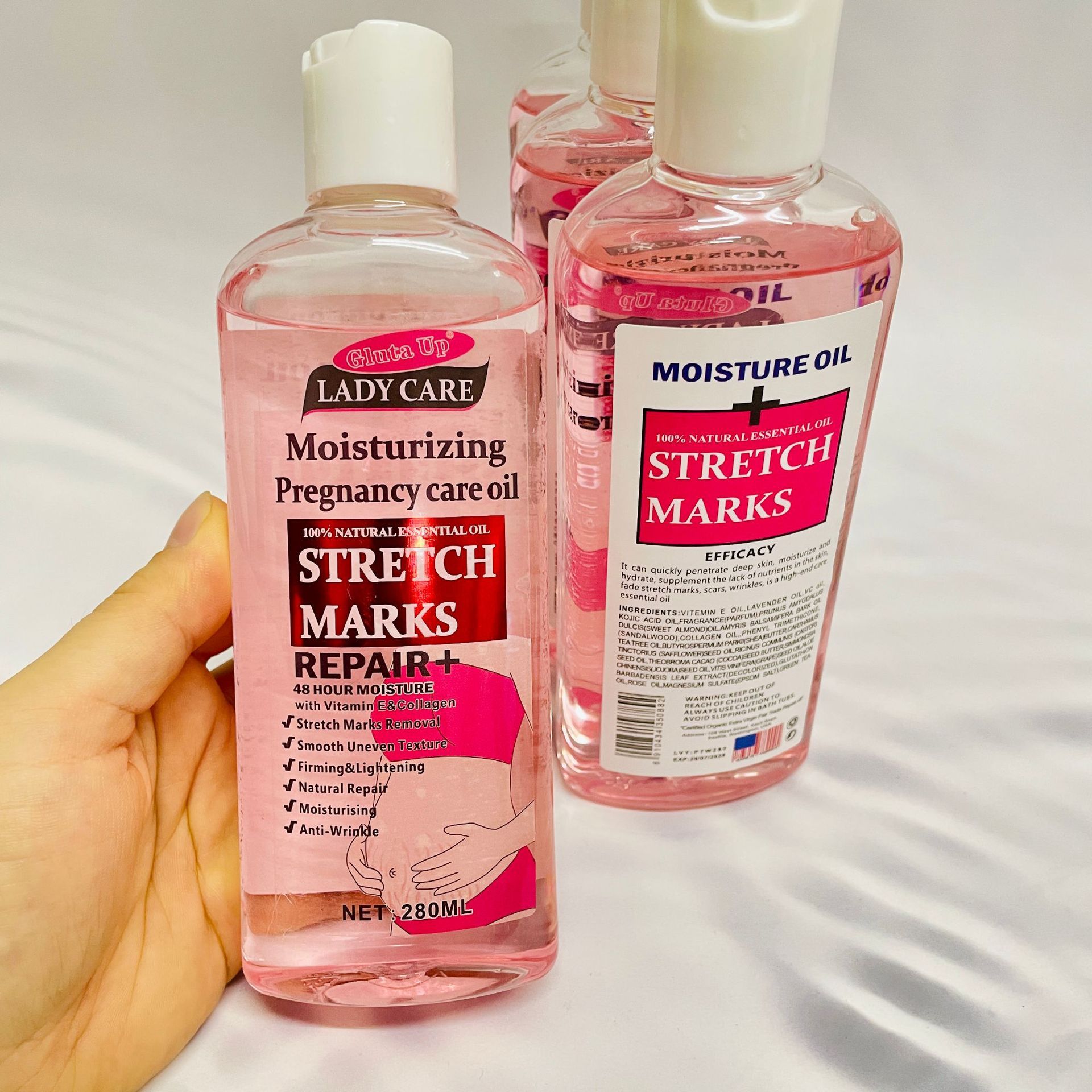 Huile anti-vergetures 280 ml pour femmes enceintes