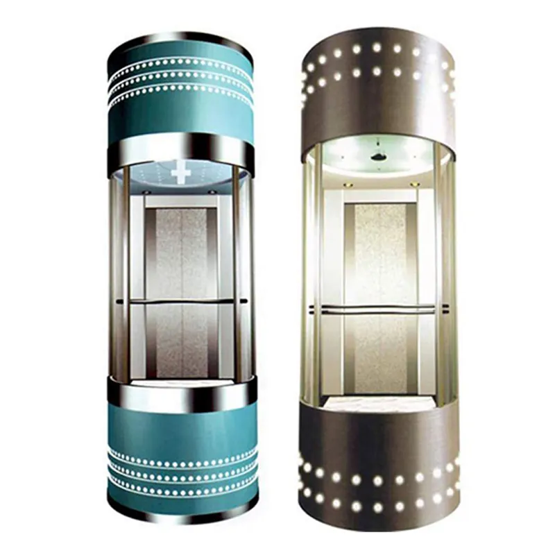 Glass cabin outdoor Panoramic Sightseeing Elevator