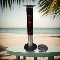 Chicha Narguilé en Acier Inoxydable 304 avec Affichage Numérique LED Personnalisable et Logo Unique – Design Premium
