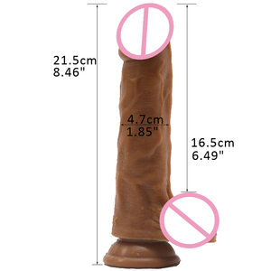 FAAK-G109 Wholesale Strap on <b>Dildo</b> Rubber Penis Soft Sex Toy for Woman Anal Masturbating Sex Shop Lesbian Sex Toys - Product Image 5