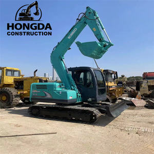 Mini pelle sur chenilles Kobelco SK 75 d'occasion à vendre haute qualité bonne performance Kobelco SK75 du Japon original bon marché - Product Image 2