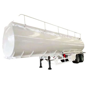 Semi-remorque citerne à huile en acier à 2 essieux de haute qualité, vente directe d'usine, prix bas, capacité de charge supérieure à 30 tonnes - Product Image 3